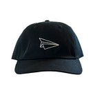 Launch Intention paper plane logo dad hat